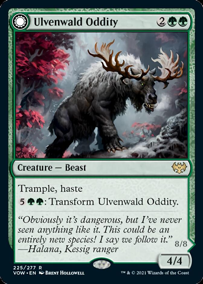 Ulvenwald Oddity // Ulvenwald Behemoth [Innistrad: Crimson Vow] | Black Swamp Games