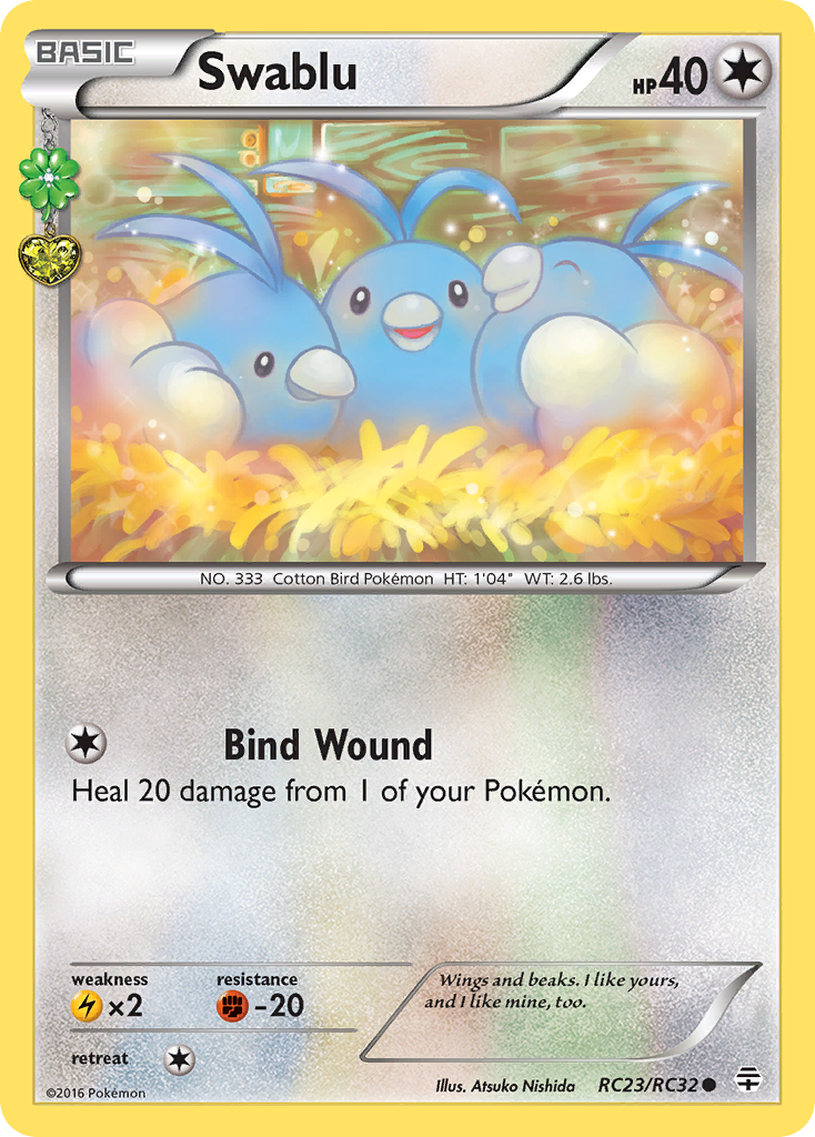 Swablu (RC23/RC32) [XY: Generations] | Black Swamp Games