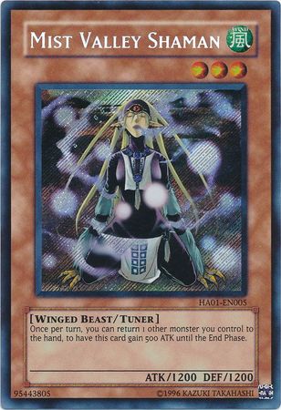 Mist Valley Shaman [HA01-EN005] Secret Rare | Black Swamp Games
