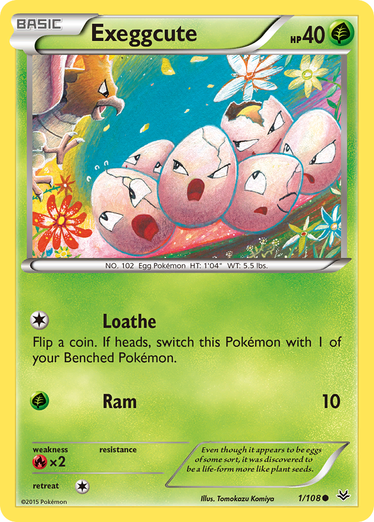 Exeggcute (1/108) [XY: Roaring Skies] | Black Swamp Games