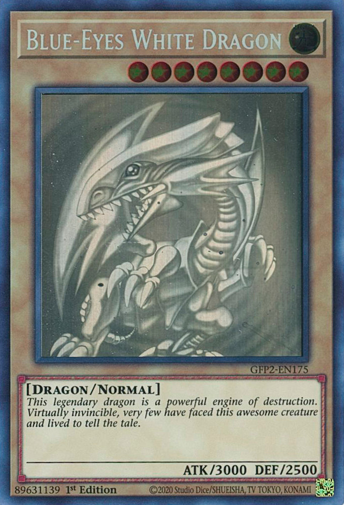 Blue-Eyes White Dragon [GFP2-EN175] Ghost Rare | Black Swamp Games