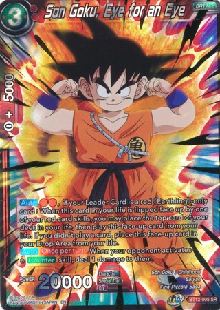 Son Goku, Eye for an Eye [BT12-005] | Black Swamp Games