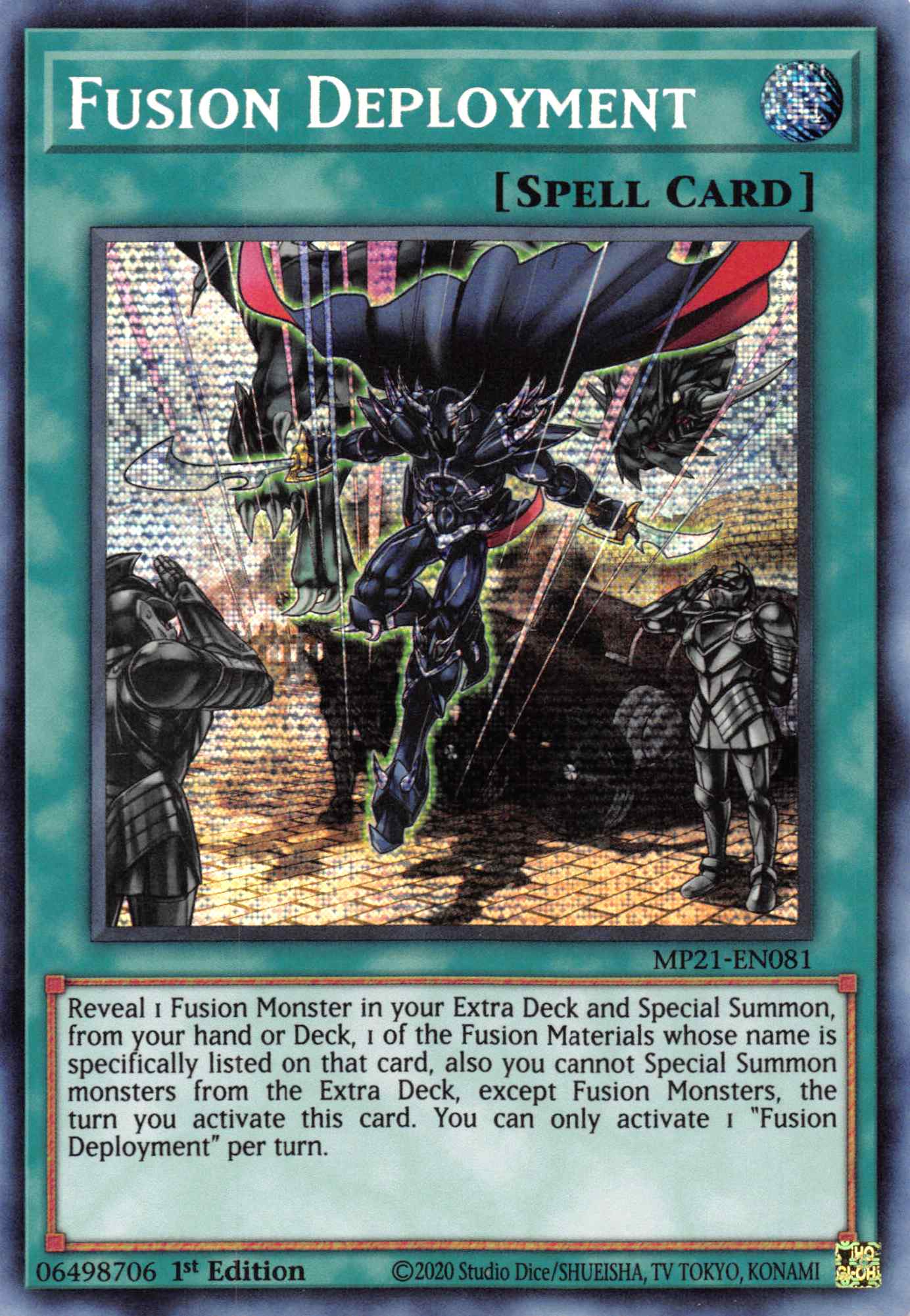 Fusion Deployment [MP21-EN081] Prismatic Secret Rare | Black Swamp Games