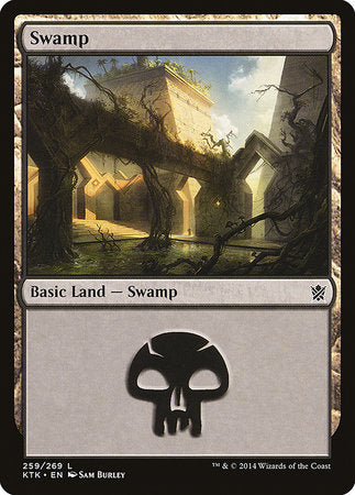 Swamp (259) [Khans of Tarkir] | Black Swamp Games