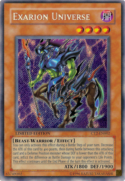 Exarion Universe [CT2-EN002] Secret Rare | Black Swamp Games