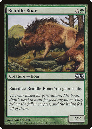 Brindle Boar [Magic 2011] | Black Swamp Games