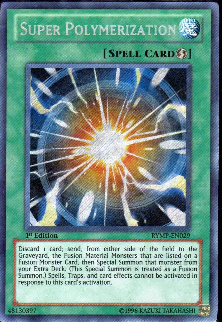 Super Polymerization [RYMP-EN029] Secret Rare | Black Swamp Games