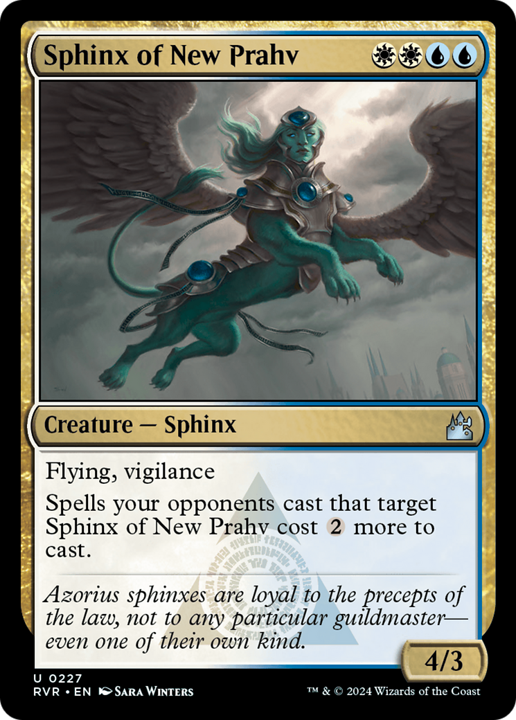 Sphinx of New Prahv [Ravnica Remastered] | Black Swamp Games