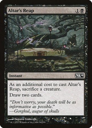 Altar's Reap [Magic 2014] | Black Swamp Games