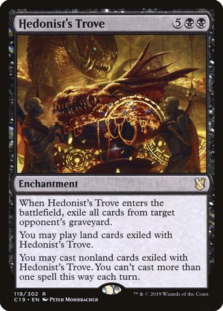 Hedonist's Trove [Commander 2019] | Black Swamp Games