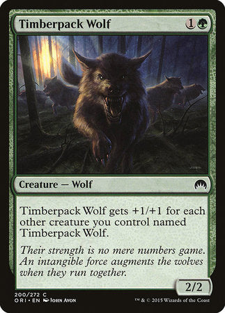 Timberpack Wolf [Magic Origins] | Black Swamp Games