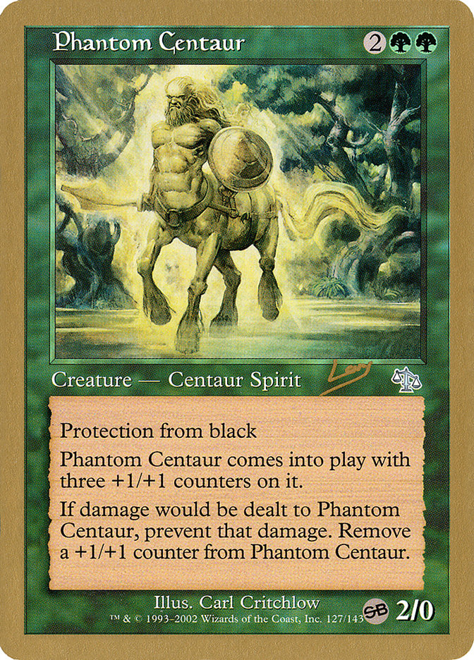 Phantom Centaur (Raphael Levy) (SB) [World Championship Decks 2002] | Black Swamp Games
