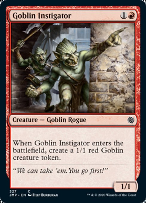 Goblin Instigator [Jumpstart] | Black Swamp Games