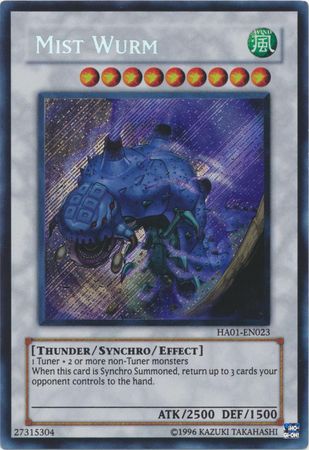 Mist Wurm [HA01-EN023] Secret Rare | Black Swamp Games