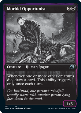 Morbid Opportunist [Innistrad: Double Feature] | Black Swamp Games