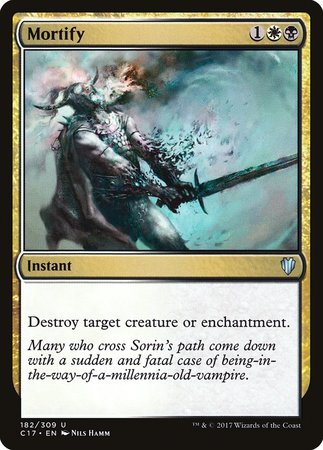 Mortify [Commander 2017] | Black Swamp Games