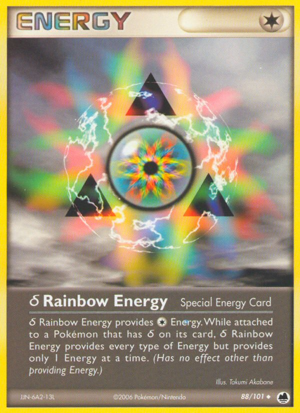 Rainbow Energy (88/101) (Delta Species) [EX: Dragon Frontiers] | Black Swamp Games