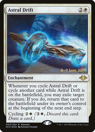 Astral Drift (Alternate Art) [Modern Horizons Promos] | Black Swamp Games