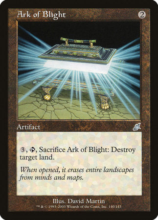 Ark of Blight [Scourge] | Black Swamp Games