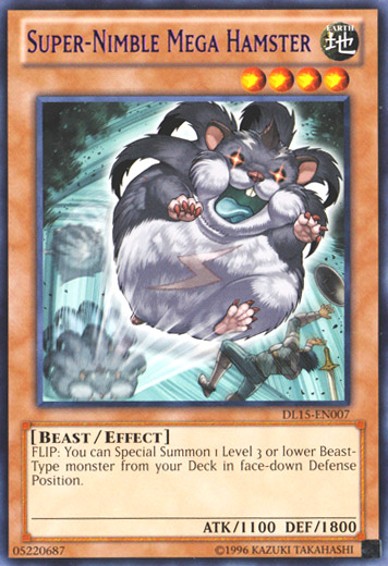 Super-Nimble Mega Hamster (Purple) [DL15-EN007] Rare | Black Swamp Games