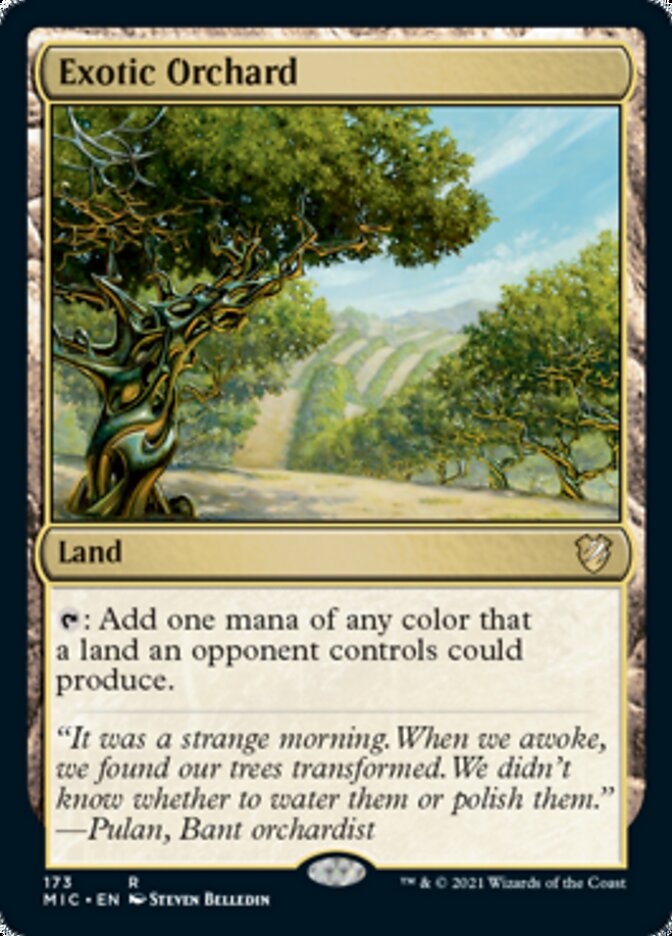 Exotic Orchard [Innistrad: Midnight Hunt Commander] | Black Swamp Games