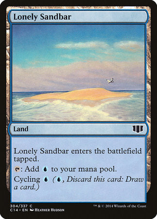 Lonely Sandbar [Commander 2014] | Black Swamp Games