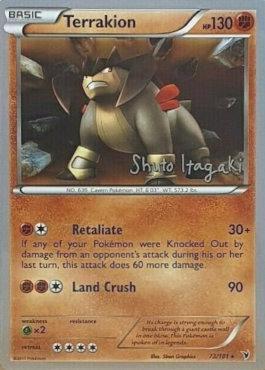 Terrakion (73/101) (Terraki-Mewtwo - Shuto Itagaki) [World Championships 2012] | Black Swamp Games