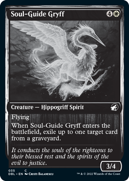 Soul-Guide Gryff [Innistrad: Double Feature] | Black Swamp Games