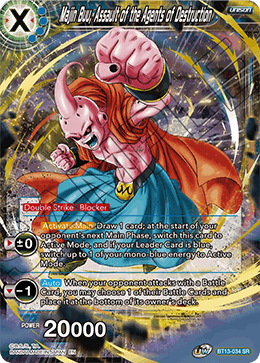 Majin Buu, Assault of the Agents of Destruction (Super Rare) [BT13-034] | Black Swamp Games