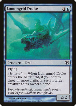 Lumengrid Drake [Scars of Mirrodin] | Black Swamp Games