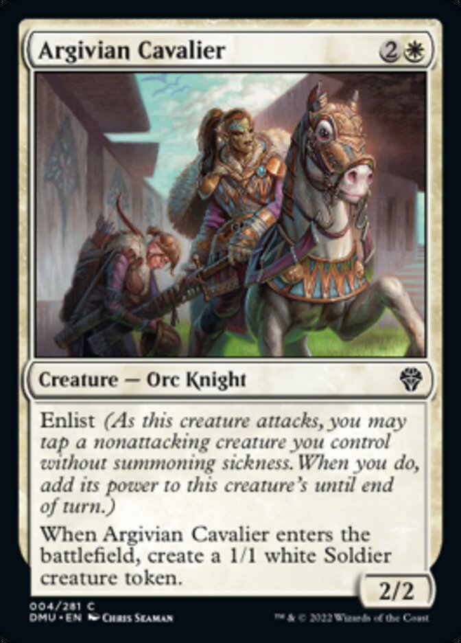 Argivian Cavalier [Dominaria United] | Black Swamp Games