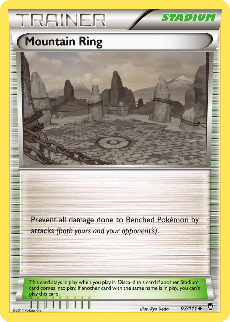 Mountain Ring (97/111) [XY: Furious Fists] | Black Swamp Games