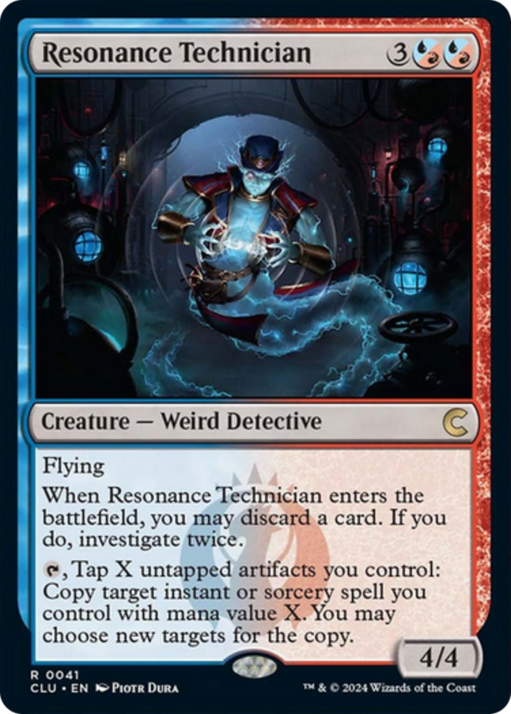 Resonance Technician [Ravnica: Clue Edition] | Black Swamp Games