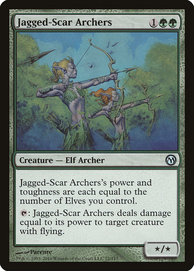 Jagged-Scar Archers [Duels of the Planeswalkers] | Black Swamp Games
