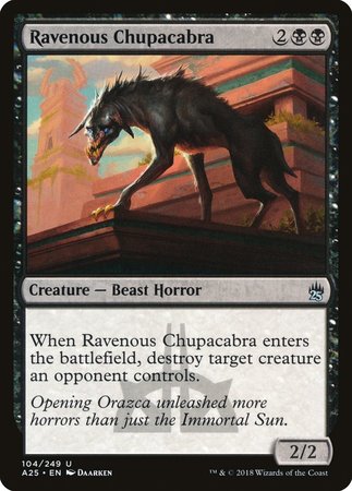 Ravenous Chupacabra [Masters 25] | Black Swamp Games