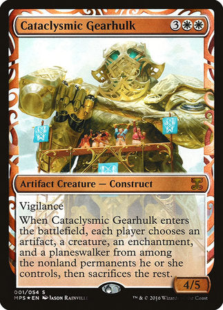 Cataclysmic Gearhulk [Kaladesh Inventions] | Black Swamp Games