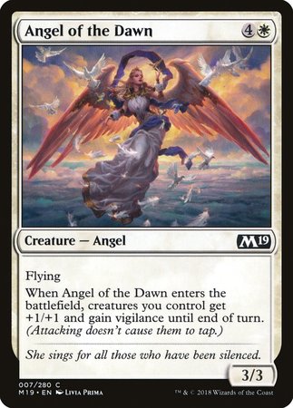 Angel of the Dawn [Core Set 2019] | Black Swamp Games