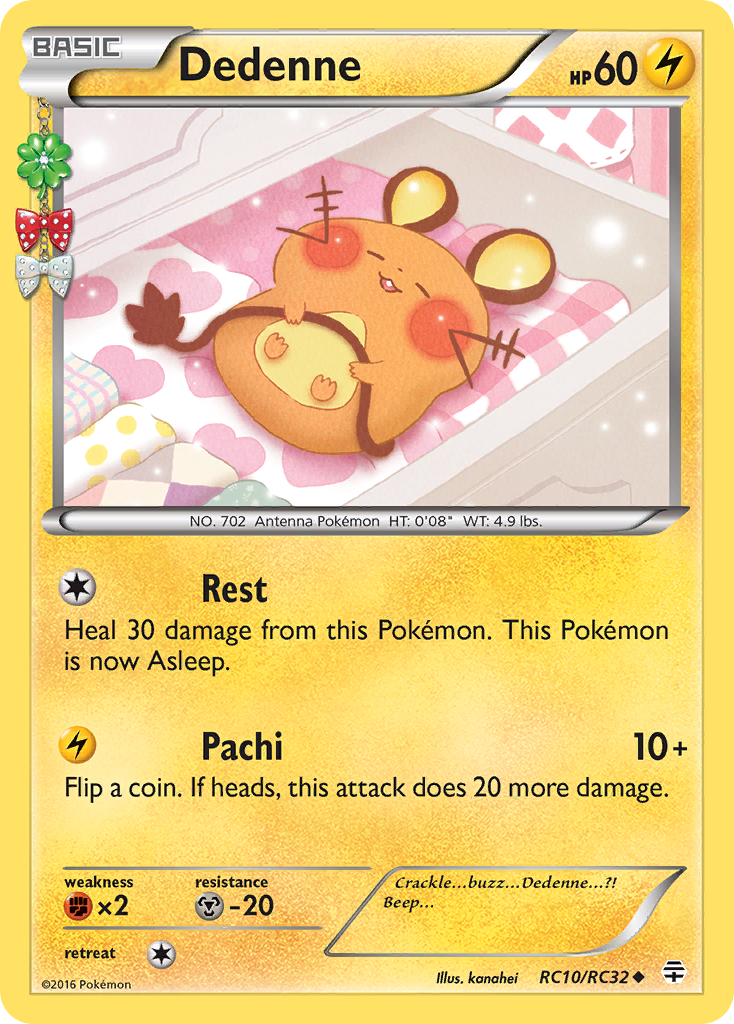 Dedenne (RC10/RC32) [XY: Generations] | Black Swamp Games