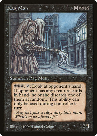 Rag Man [The Dark] | Black Swamp Games