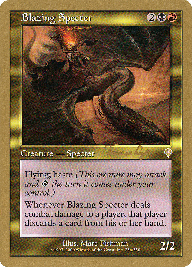 Blazing Specter (Tom van de Logt) [World Championship Decks 2001] | Black Swamp Games