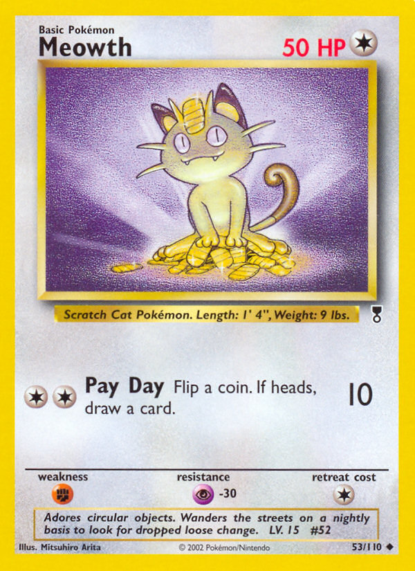 Meowth (53/110) [Legendary Collection] | Black Swamp Games