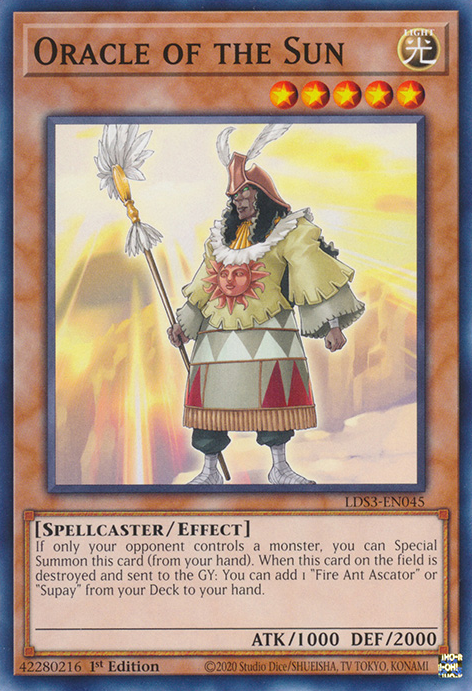 Oracle of the Sun [LDS3-EN045] Common | Black Swamp Games
