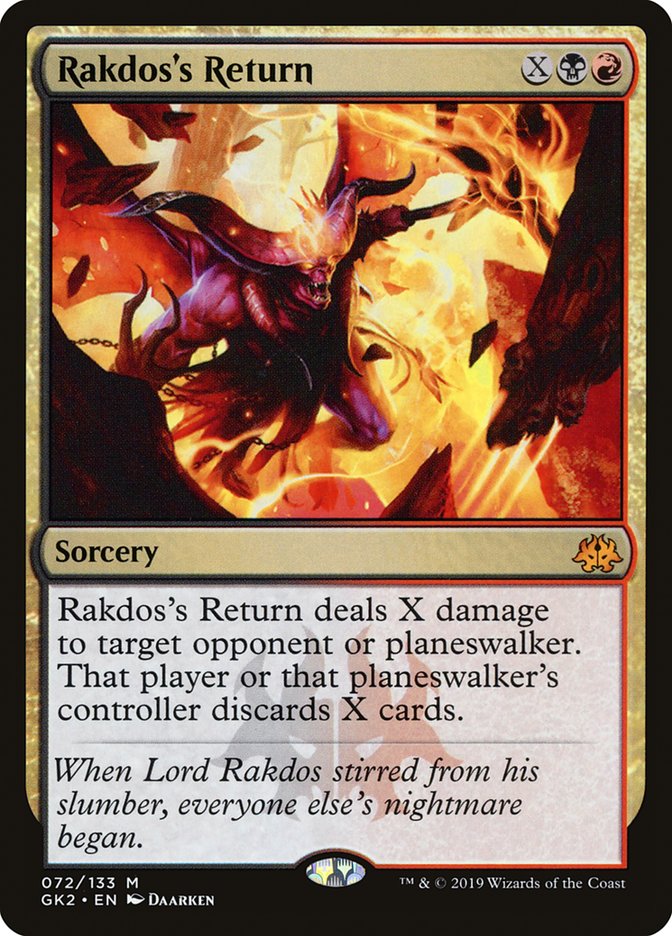 Rakdos's Return [Ravnica Allegiance Guild Kit] | Black Swamp Games