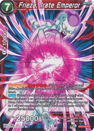 Frieza, Irate Emperor [EX13-06] | Black Swamp Games