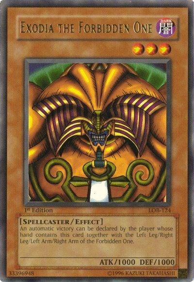 Exodia the Forbidden One [LOB-124] Ultra Rare | Black Swamp Games