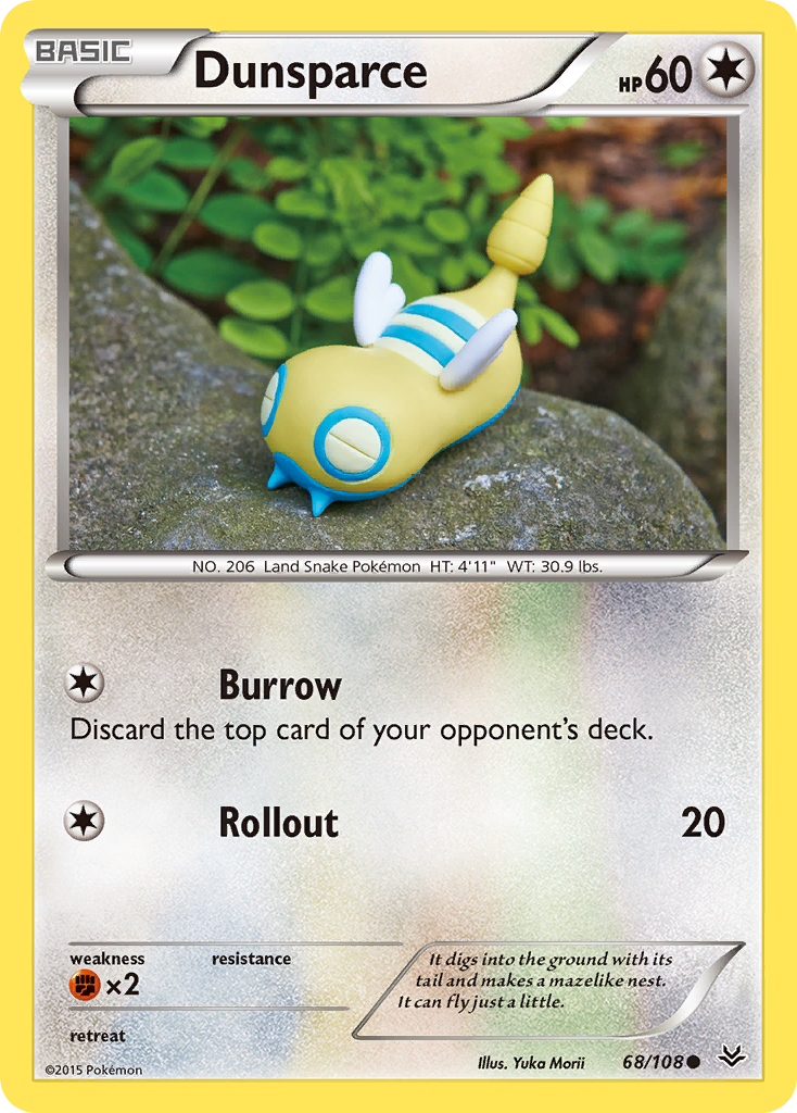 Dunsparce (68/108) [XY: Roaring Skies] | Black Swamp Games