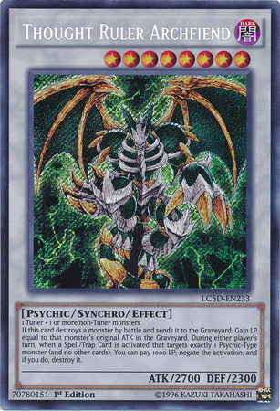 Thought Ruler Archfiend [LC5D-EN233] Secret Rare | Black Swamp Games