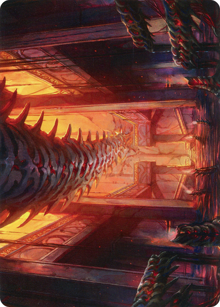 Bloodfell Caves Art Card [March of the Machine Art Series] | Black Swamp Games