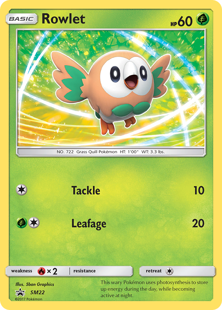 Rowlet (SM22) [Sun & Moon: Black Star Promos] | Black Swamp Games