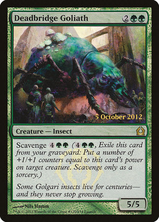 Deadbridge Goliath [Return to Ravnica Promos] | Black Swamp Games